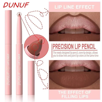 Matte Red Brown Lip Liner Pencil for Plump Lips - Smarsty
