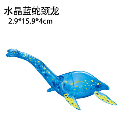 Jurassic World 3 Brutal Raptor Building Blocks Dinosaur Bricks Tyrannosaurus Indominus I-Rex Assemble Toy For Children by Smarsty