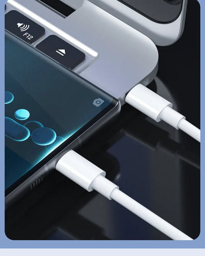 3PCS PD 100W USB C to USB Type C Cable Fast Charge Data Cable For Iphone 15 15Pro Huawei Samsung Xiaomi Data Line White 1M 2M - Smarsty
