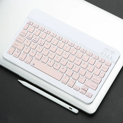 Bluetooth Keyboard For iPad Tablets Portable Wireless Slim - Smarsty