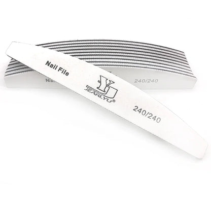 5Pcs Nail File Set with Mixed Grits for Professional Manicure - Smarsty