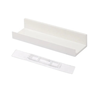 Multifunction Wall Mounted Storage Rack Self Adhesive No-drill Shelves Wall for Kitchen Bathroom C6UE