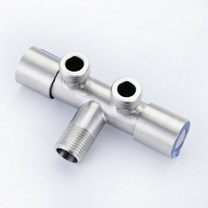 Double Handle Stainless Steel Cold Water Faucet - Smarsty