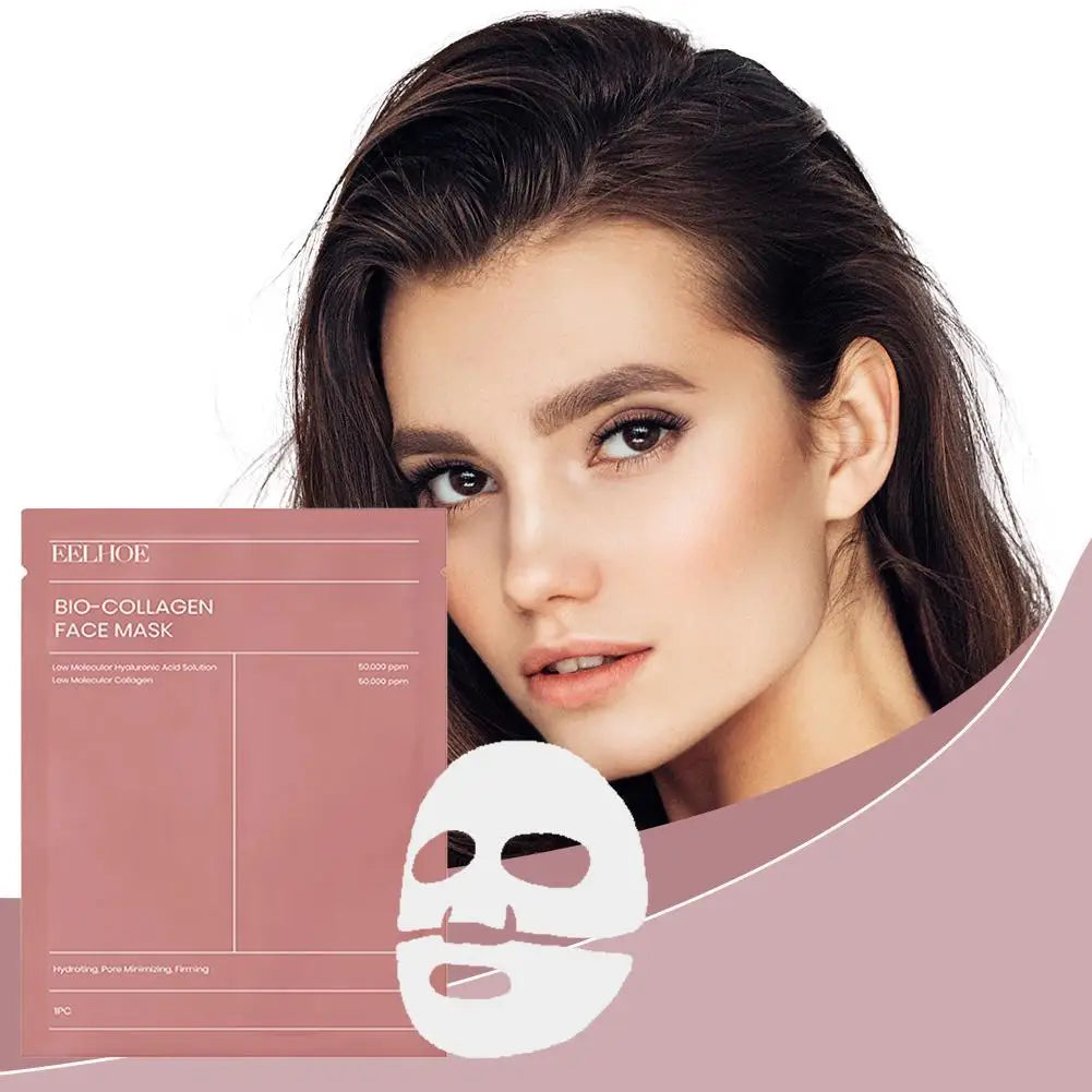 Bio Collagen Face Mask for Deep Hydration and Brightening - Smarsty