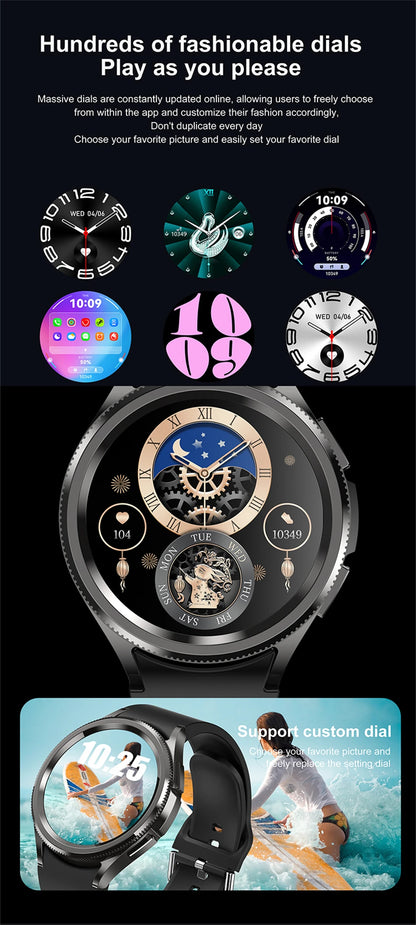 Samsung Galaxy Watch6 Classic Smartwatch with GPS and Heart Rate Monitor - Smarsty