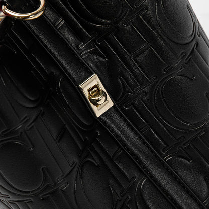 Women Tote Bag Steel Embossed Handheld Casual Purse - Smarsty