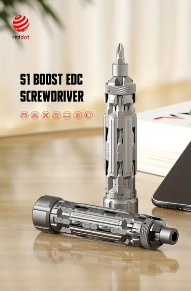 VMAN Precision Multi-function Screwdriver Set Magnetic Phillips Torx Drill Bit with Power Settings for Outdoor Home Daily Repair