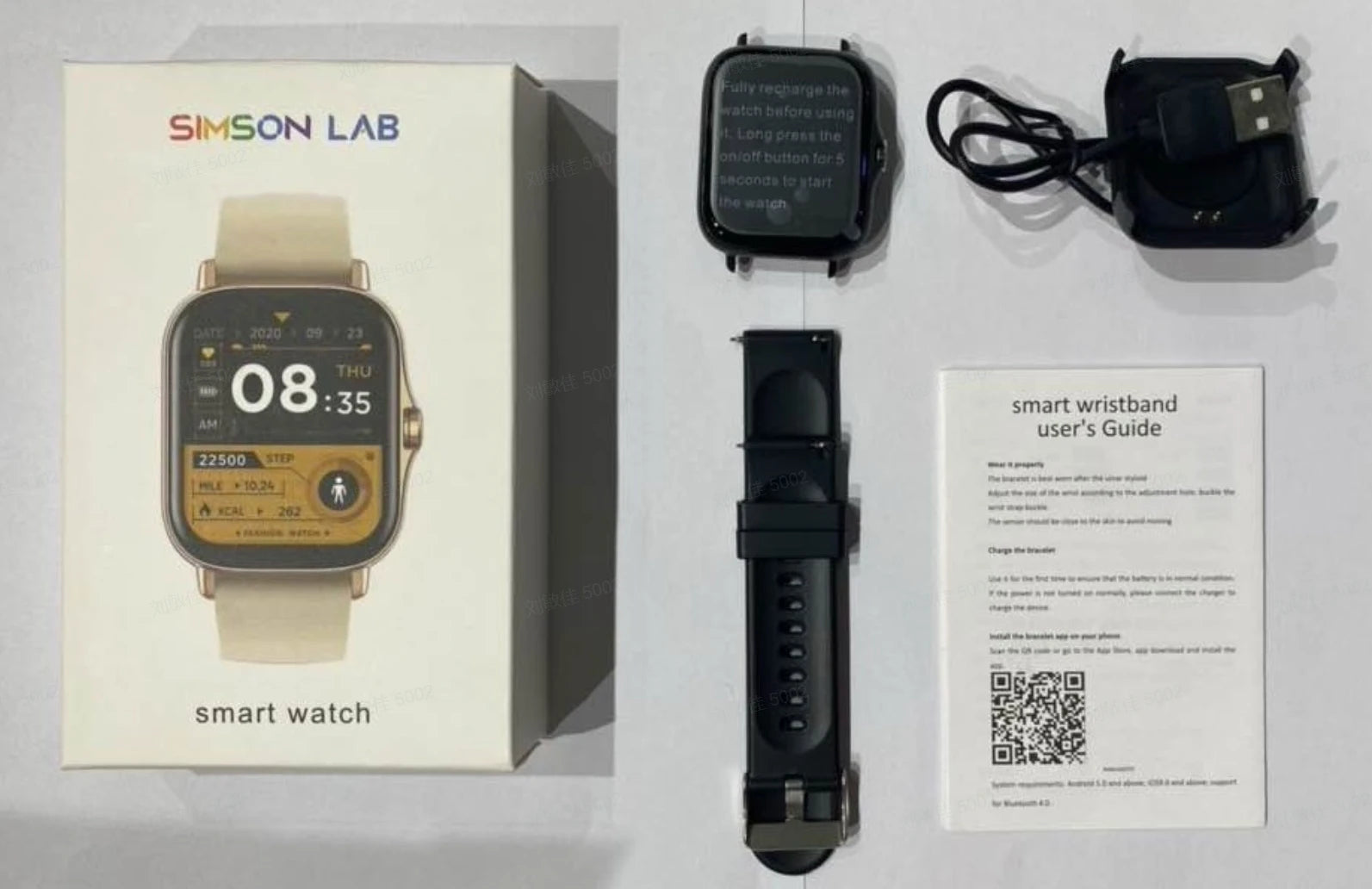 Smartwatch with Bluetooth Call and Health Monitoring - Smarsty