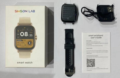 Smartwatch with Bluetooth Call and Health Monitoring - Smarsty