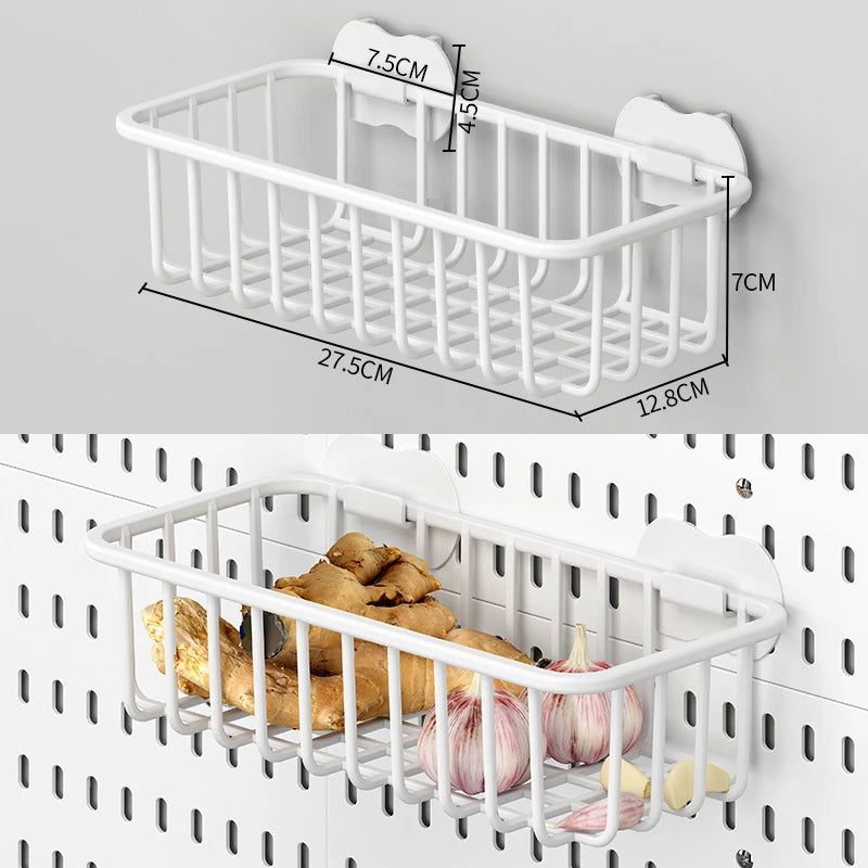 DIY Pegboard Accessories Kitchen Organization No Drill Hanging Shelf Storage Hooks Wall Organizer Crafts For Garage Room
