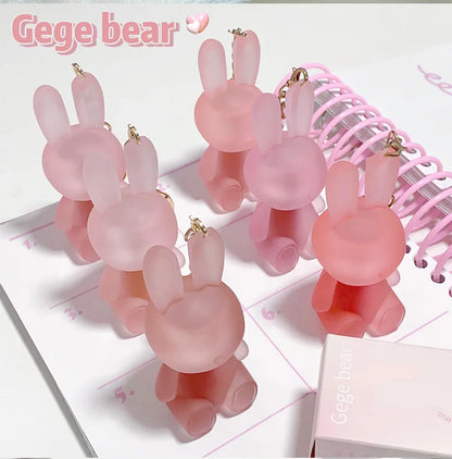 Gege Bear Rabbit Matte Velvet Lip Glaze Long Lasting Moisture - Smarsty