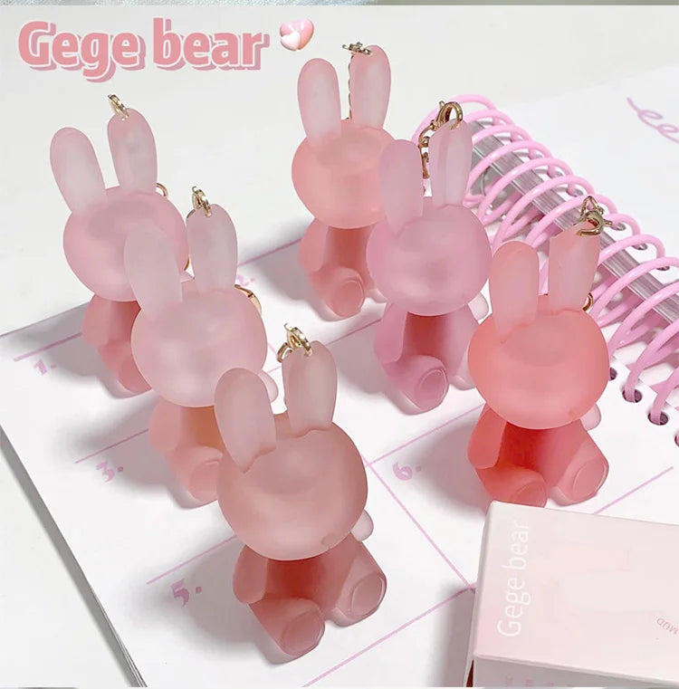 Gege Bear Rabbit Matte Velvet Lip Glaze Long Lasting Moisture - Smarsty
