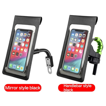 Waterproof Bike Phone Holder With TPU Touch Screen Mount - Smarsty