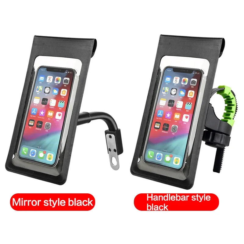 Waterproof Bike Phone Holder With TPU Touch Screen Mount - Smarsty
