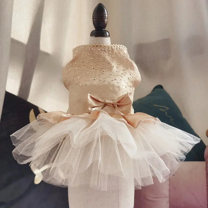 Summer Princess Dog Dress for Small Dogs - Smarsty