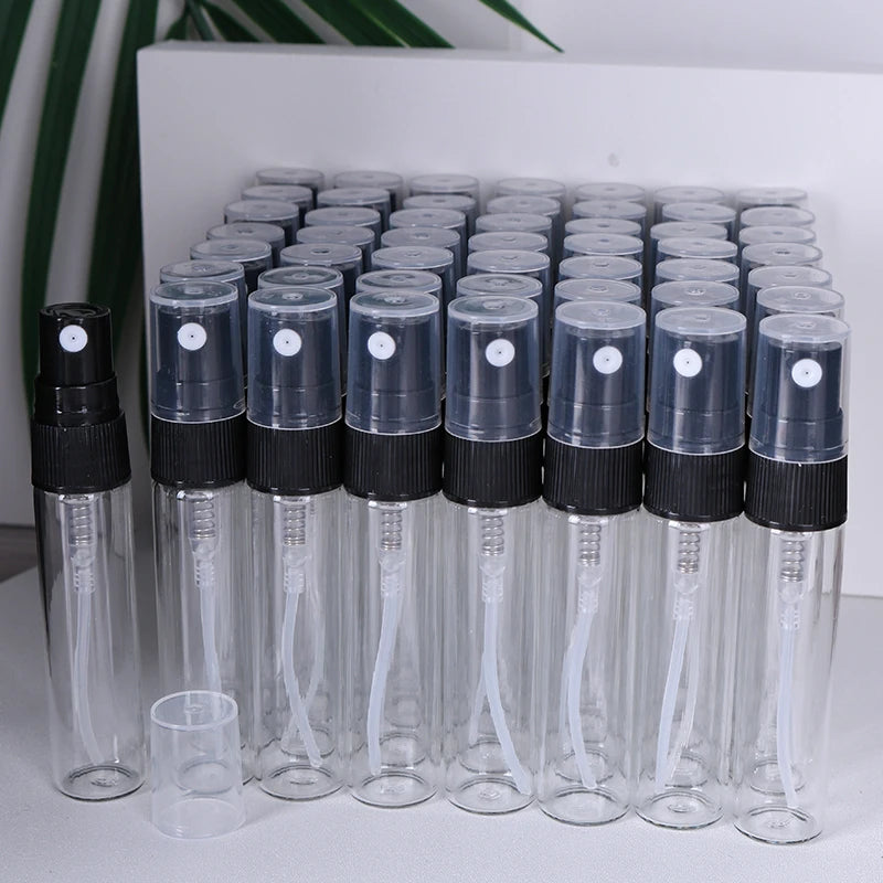 5ml Transparent Glass Perfume Spray Bottle Travel Size - Smarsty