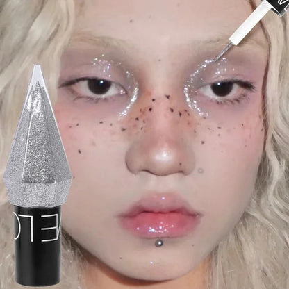 Waterproof Glitter Eyeliner Long Lasting Rose Gold Shine - Smarsty