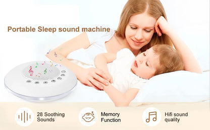 Baby White Noise Sound Machine Portable Sleep Aid Device - Smarsty