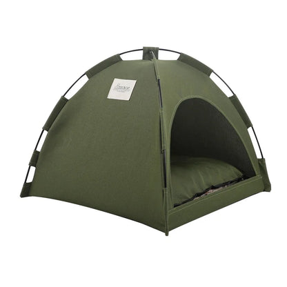 Foldable Cat Tent Bed for All Seasons - Smarsty