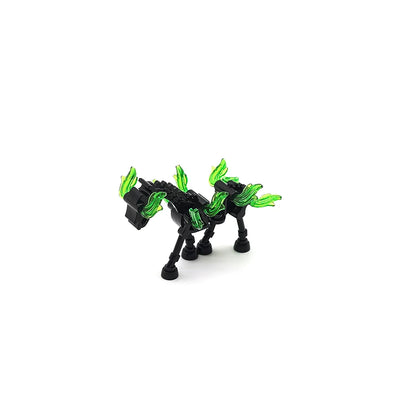 MOC Halloween Skeleton Army Mini Doll Building Blocks DIY Assembled Building Blocks Character Doll Skeleton Horse Ornaments Toy - Smarsty