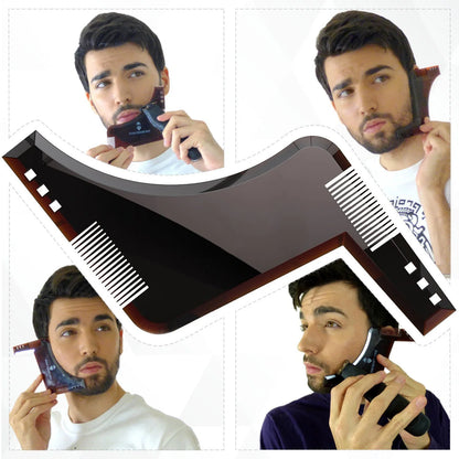 Beard Shaping Template Comb for Symmetrical Styling - Smarsty