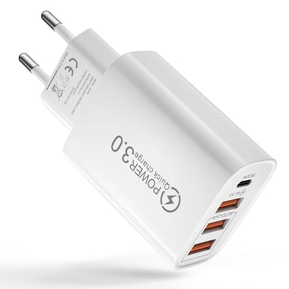 48W USB C WallMountedCharger PD Fast Charge 3.0 Universal - Smarsty
