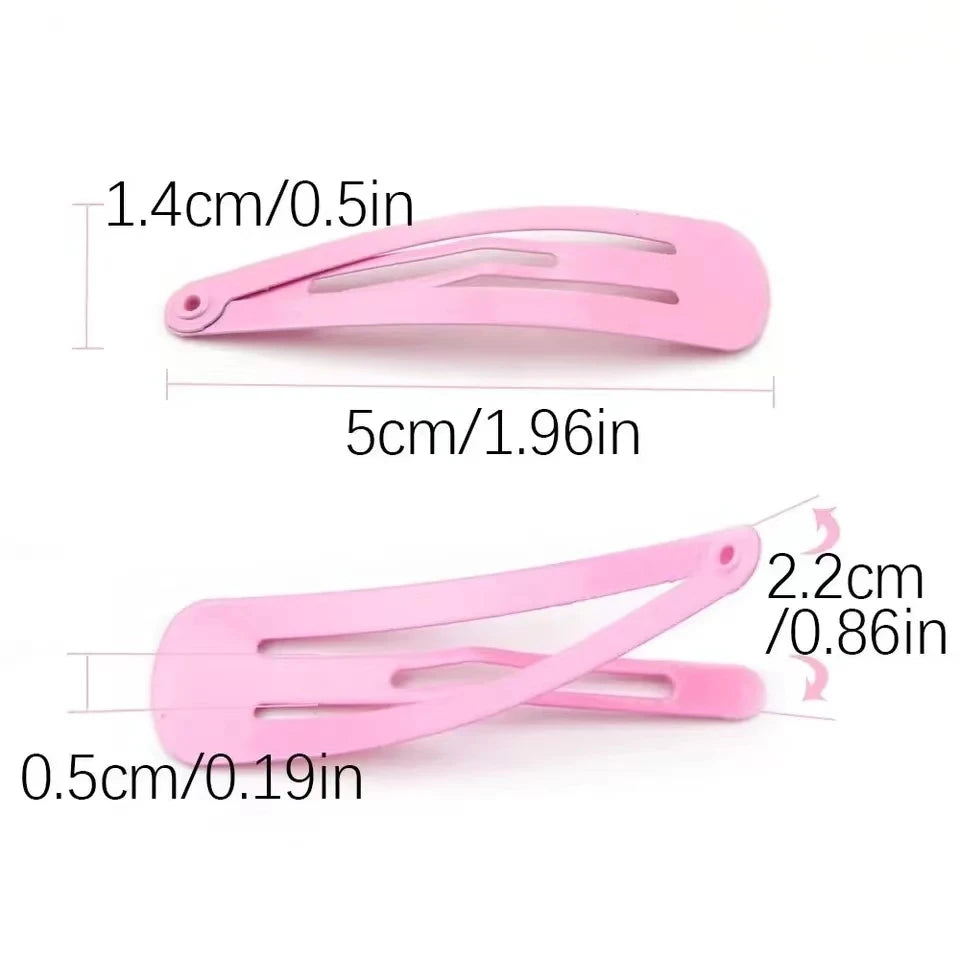 40 Pcs Colorful Hair Clips for Girls with Fun Design - Smarsty