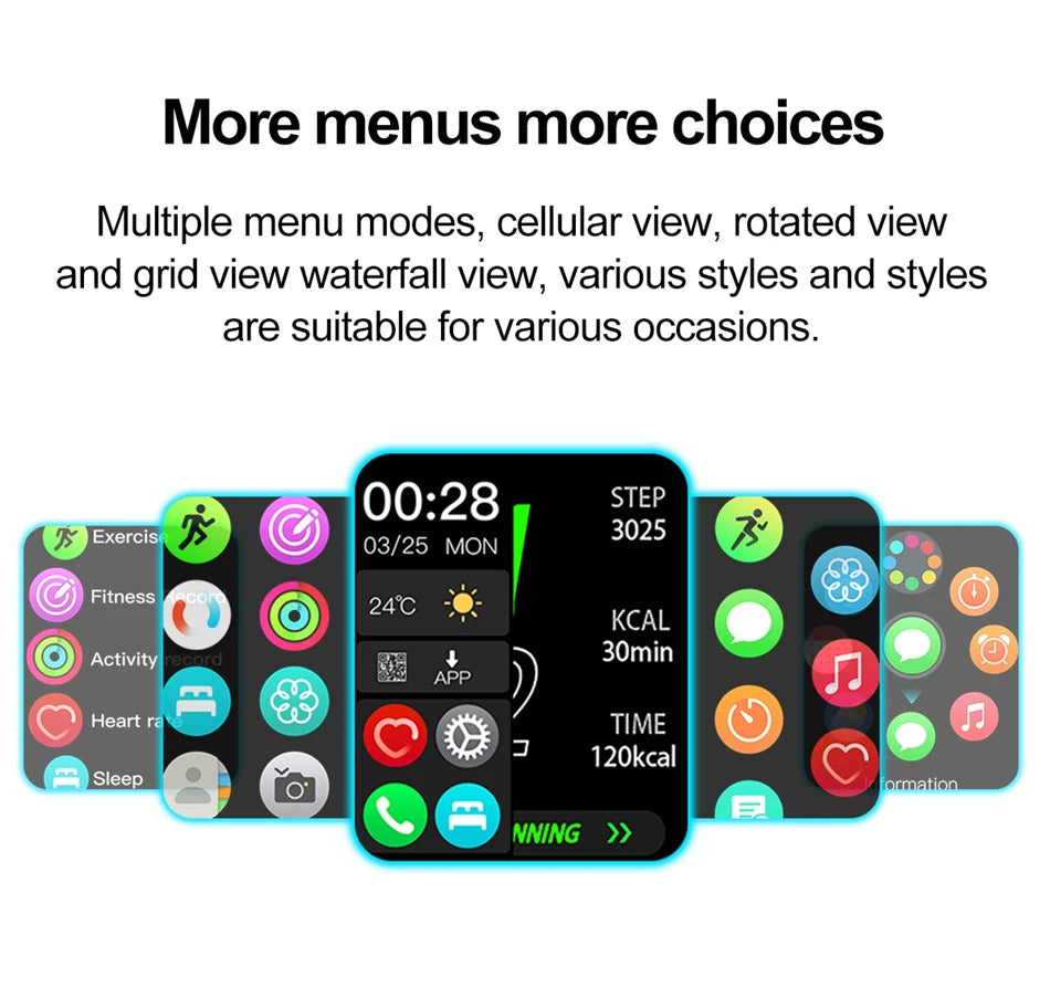 NFC GPS Bluetooth Smart Watch with HD Screen - Smarsty