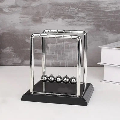 Newton's Cradle Balance Steel Ball Teaching Supplies Physics Science Pendulum Desktop Toys Stress Relief Gifts Home Decoration - Smarsty