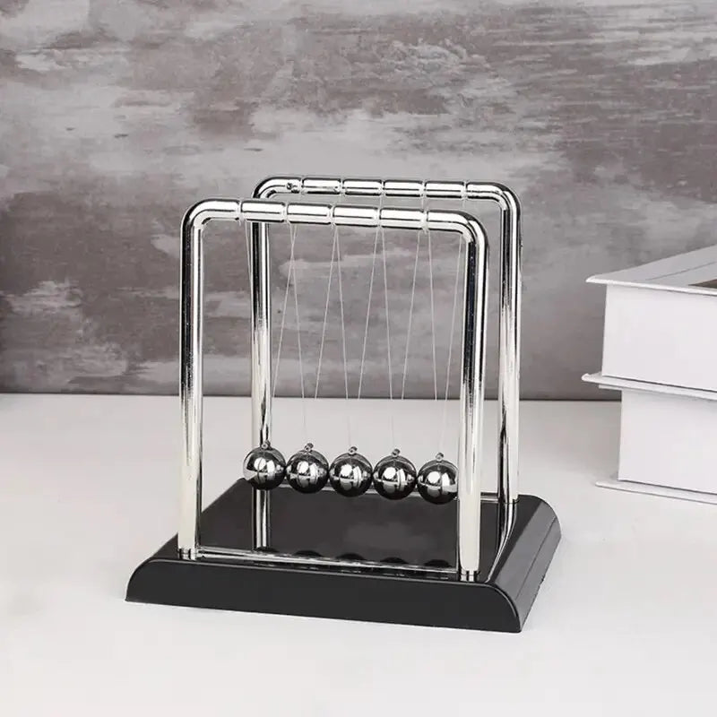 Newton's Cradle Balance Steel Ball Teaching Supplies Physics Science Pendulum Desktop Toys Stress Relief Gifts Home Decoration - Smarsty