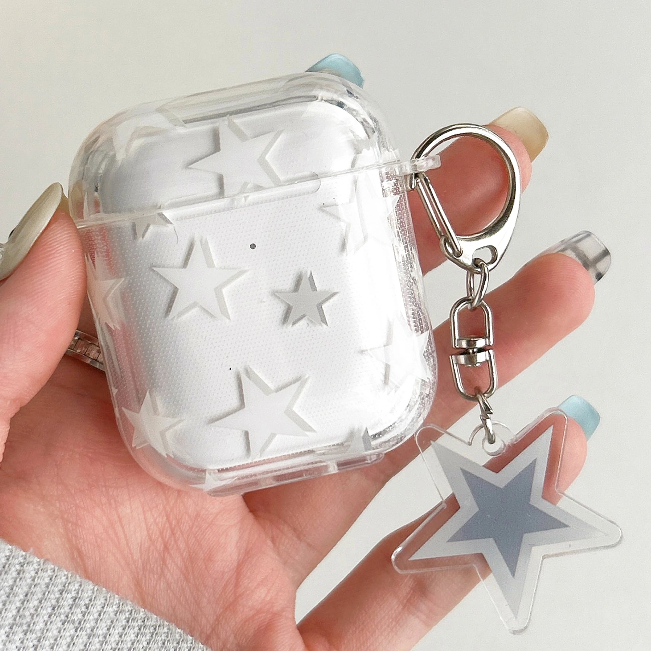Wireless Bluetooth Earphone Case with Star Pattern - Smarsty