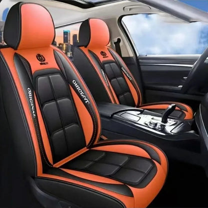 Full Leather Car Seat Cover All Season Universal Pad - Smarsty