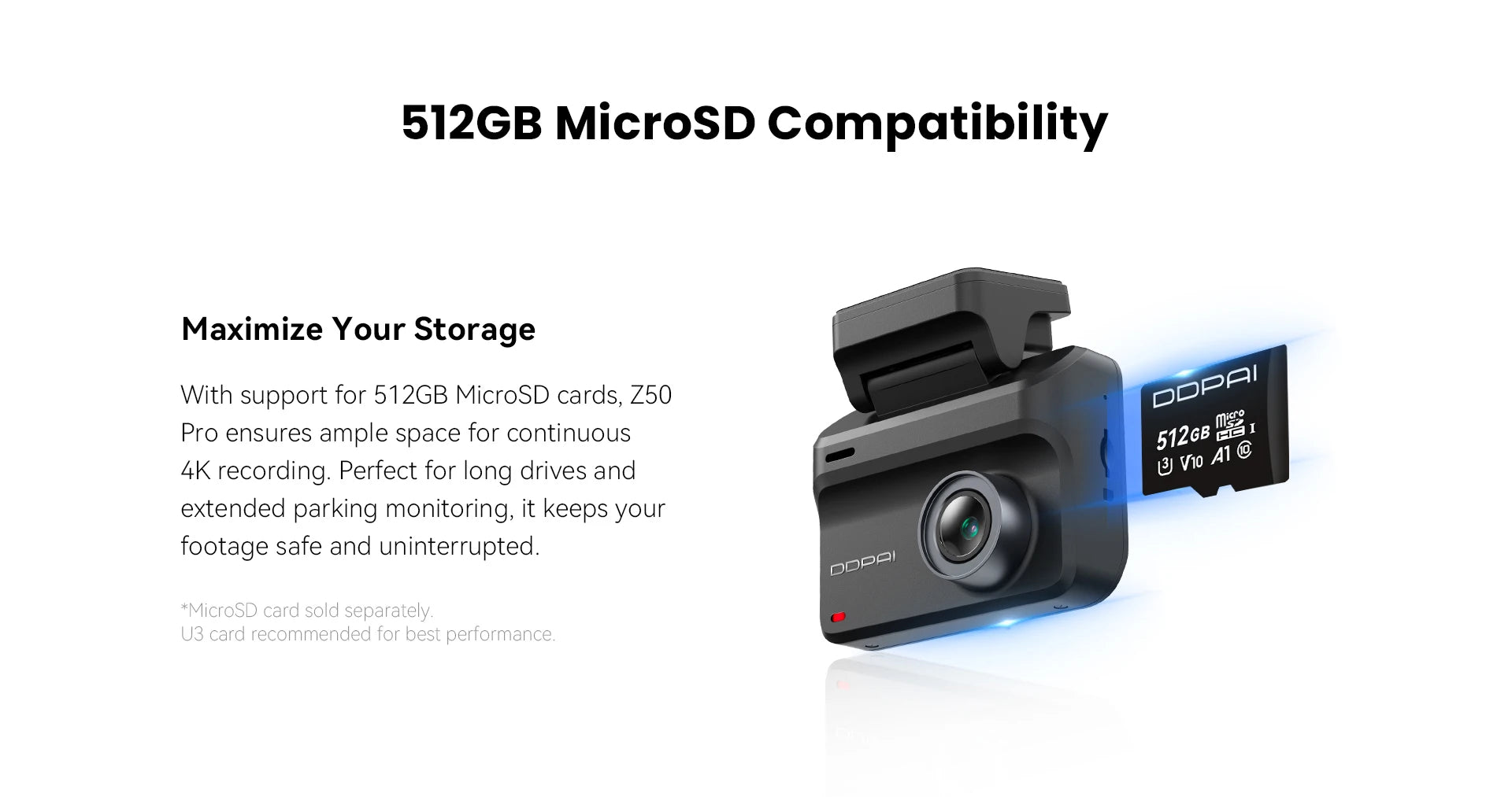 Dash Cam 4K Night Vision GPS ADAS Front Rear Parking - Smarsty