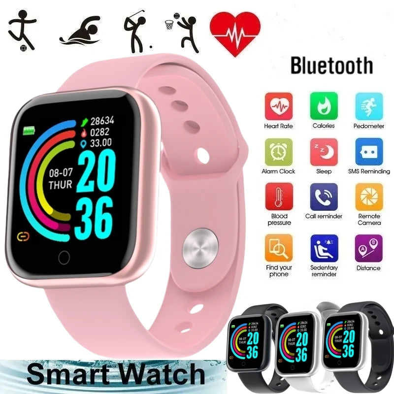 Smart Watch For Fitness Tracking and Music Control - Smarsty
