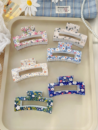 Pink Medium Sized Hair Claw Clips Strong Hold For All - Smarsty