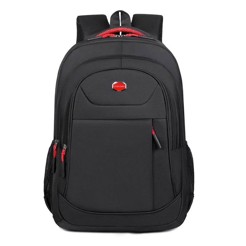 Men's Backpack Oxford Waterproof Backpack Business Computer Bag Leisure Travel Backpack High School Student Backpack - Smarsty