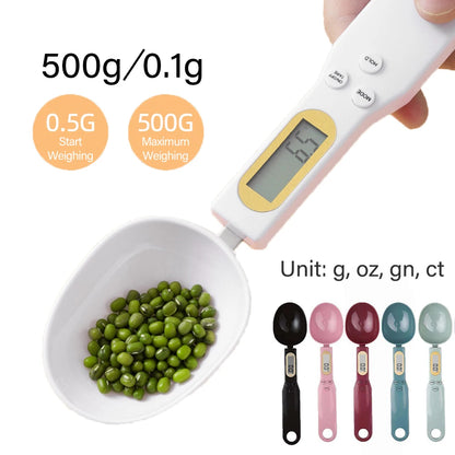 Digital Kitchen Scale Measuring Spoon with LED Display - Smarsty