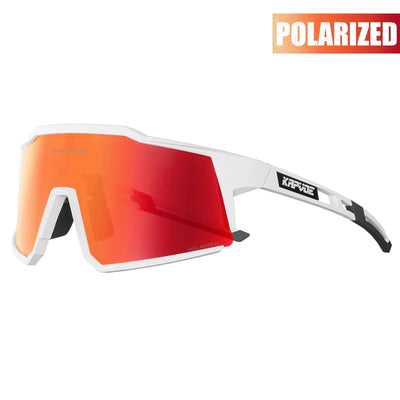 Kapvoe Cycling Glasses Polarized MTB Road Bike Glasses UV400 Protection Sunglasses Ultra Light Sport Eyewear Equipment by Smarsty