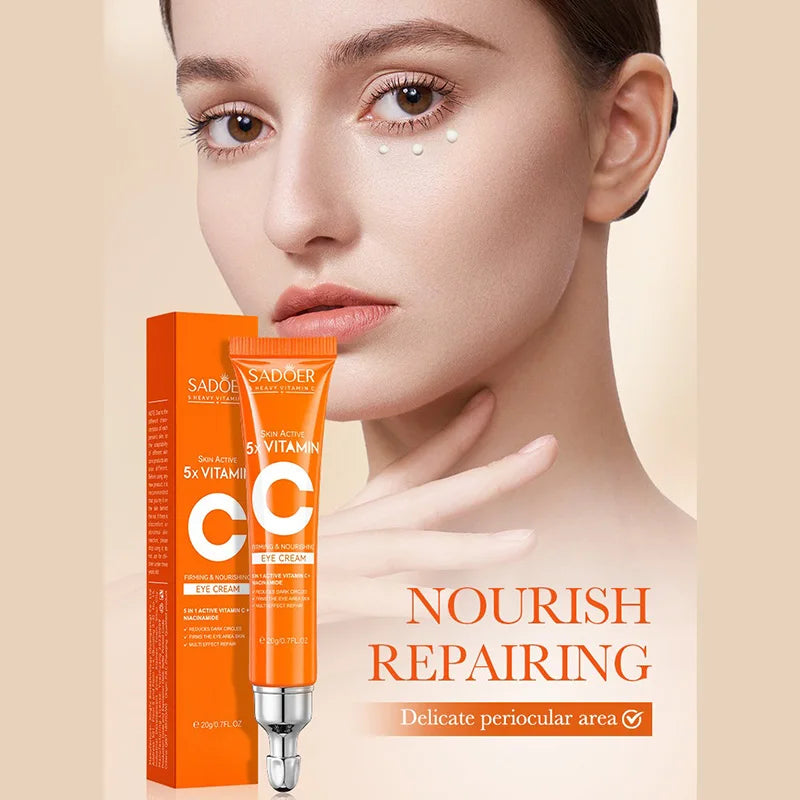 Fast Acting Eye Cream for Dark Circles and Puffiness - Smarsty
