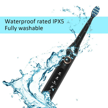 Fairywill FW507 Electric Sonic Toothbrush with Travel Case - Smarsty