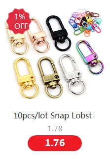 Gold Silver Plated Lobster Clasps Durable Diy Findings - Smarsty