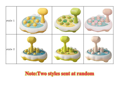 Duck/Frog/Pig Baby Toy Montessori Learning Game Educational Puzzle Gift for 12 24 Months Toddler Boy/Girl with Hammer - Smarsty