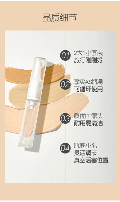 Portable Refillable Liquid Foundation Travel Bottle - Smarsty