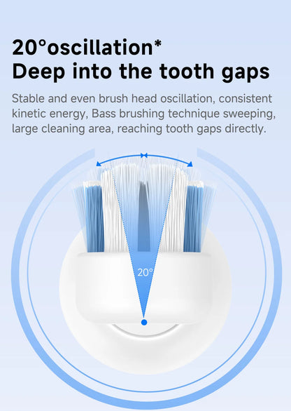 DOCO Sonic Electric Toothbrush With Smart Whitening Features - Smarsty