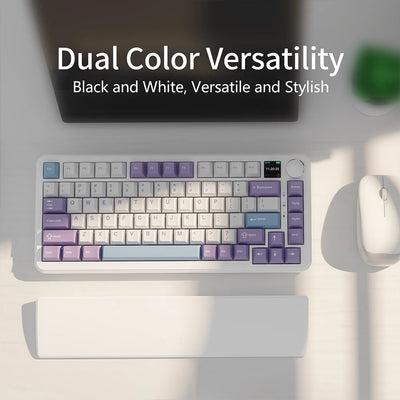 81 Keys Gaming Keyboard Wrist Rest Pad Ergonometric Soft Memory Foam Hand Support Anti-Slip Stable Base for Work Studying Gaming