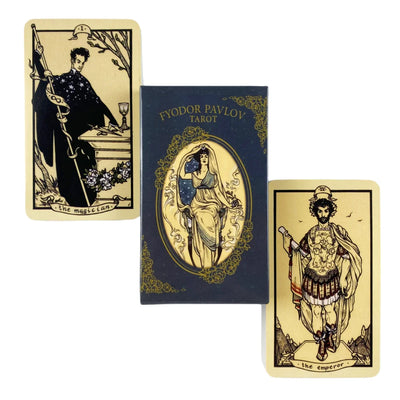 Kitten Tarot Deck 78Pcs Cute Black and White For Beginners Version Mysterious Board Game Fun Fortune telling Kit by Smarsty