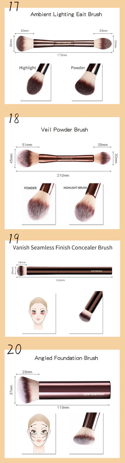 Hourglass Makeup Brushes for Flawless Foundation Application - Smarsty