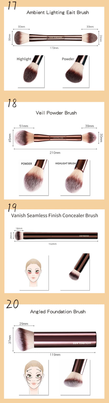 Hourglass Makeup Brushes for Flawless Foundation Application - Smarsty