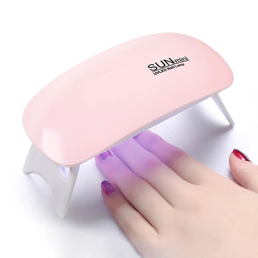 Portable UV Nail Dryer Lamp for Quick Gel Polish Drying - Smarsty