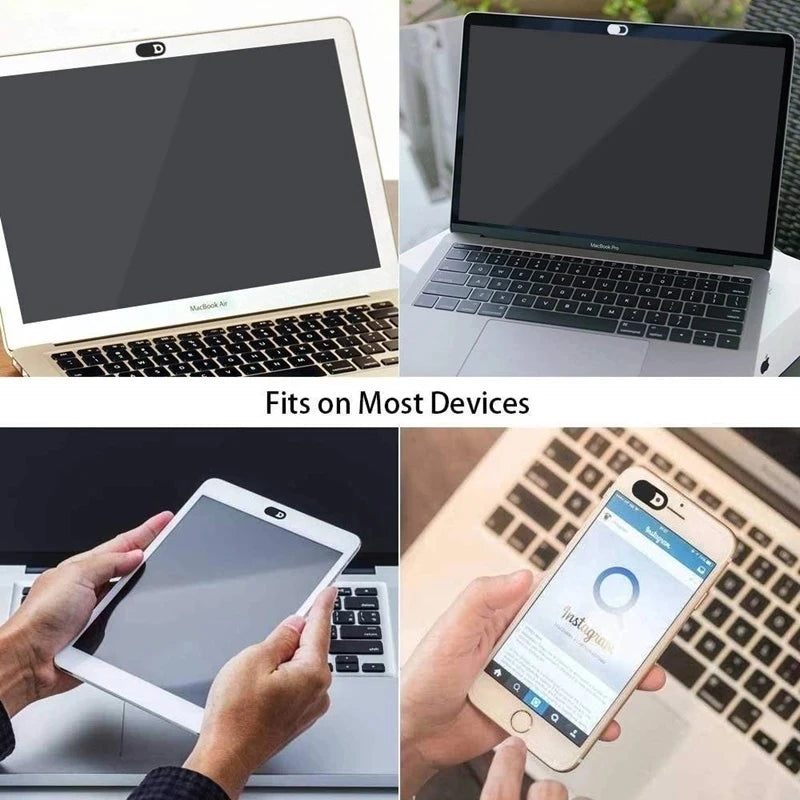 Plastic Camera Cover Shutter Magnet Slider Webcam Cover for IPad Tablet Web Laptop Pc Camera Mobile Phone Lenses Privacy Sticker - Smarsty